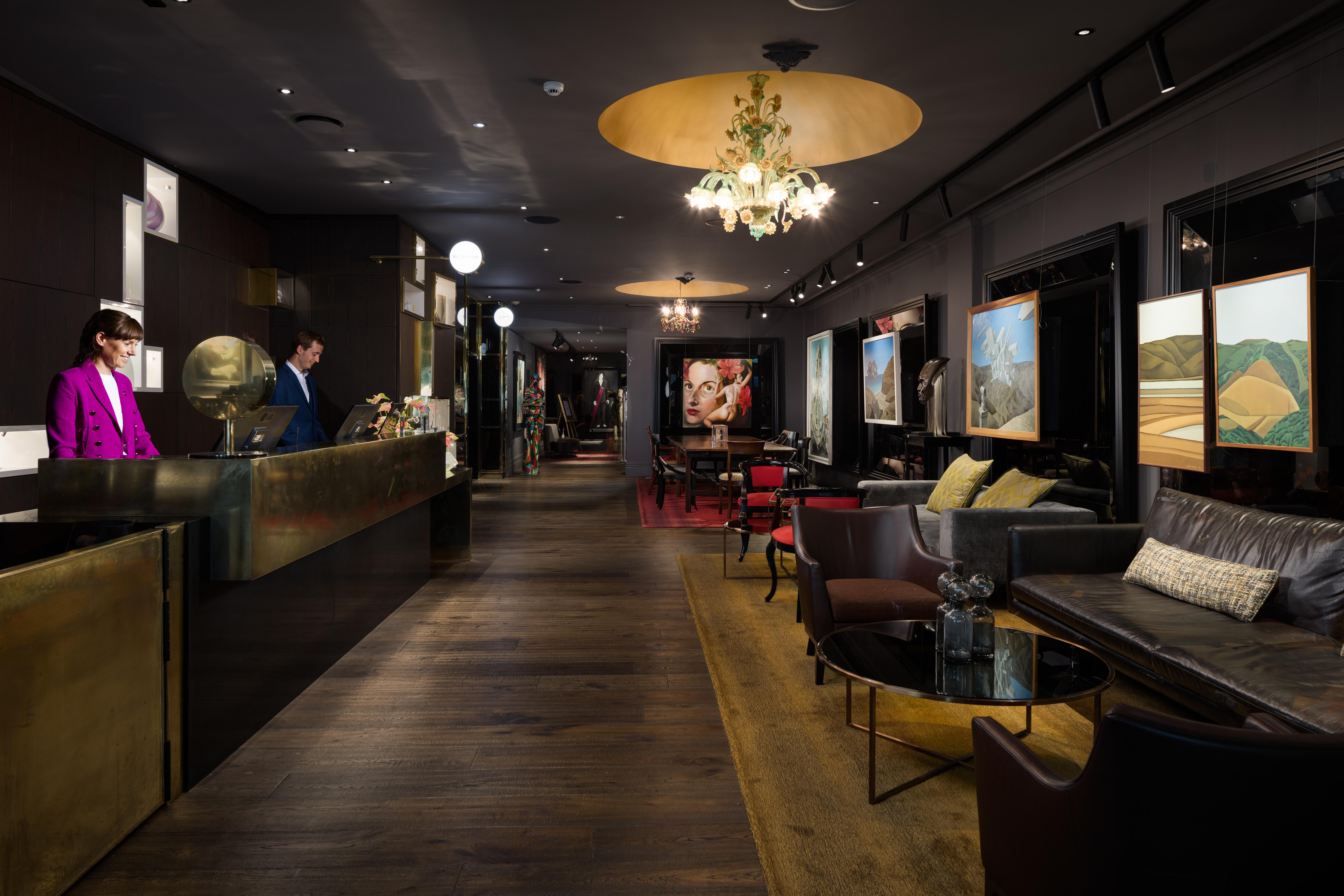 Museum Apartment Hotel, Independent Collection By Evt Wellington Eksteriør bilde The lobby of the hotel